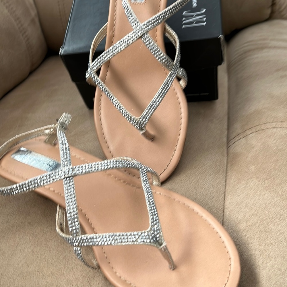 INC Rhinestone shoes. Bought at Macys.